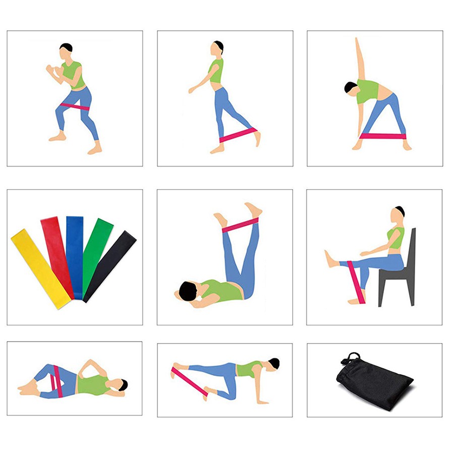 bandes de résistance pour l'entraînement ensemble de renforcement megafit megamix.sk