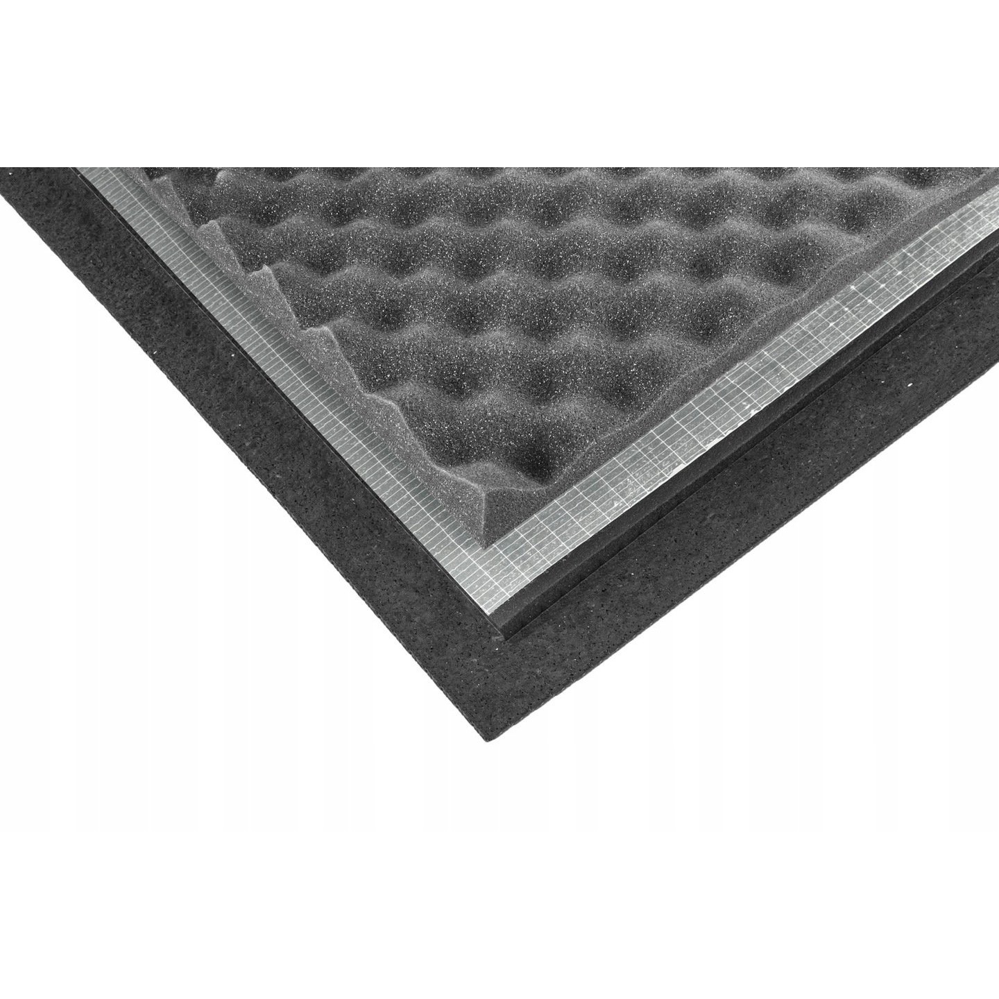 Mousse acoustique auto-adhésive VLNY éponge 2cm 200x100cm megamix