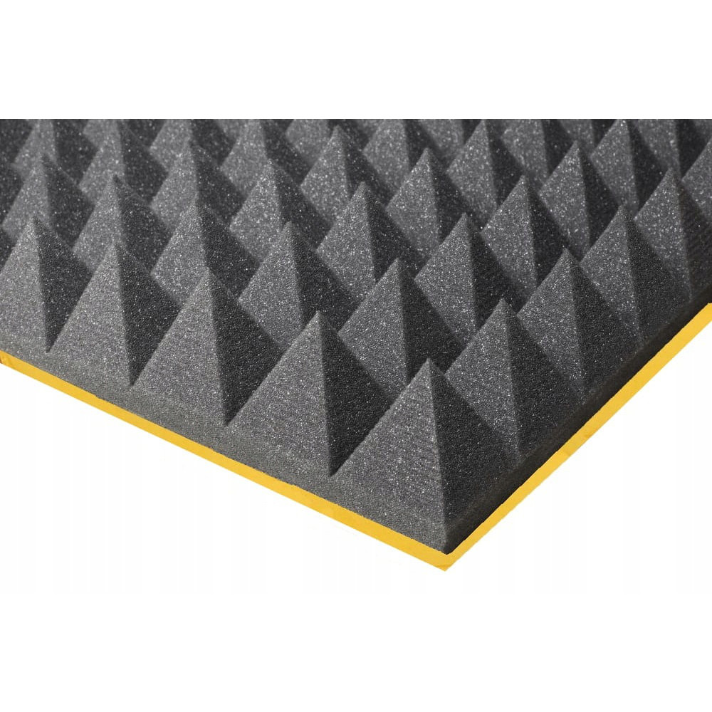 mousse acoustique adhésive insonorisante PYRAMIDE 50mm 200x100cm ignifuge megamix.sk