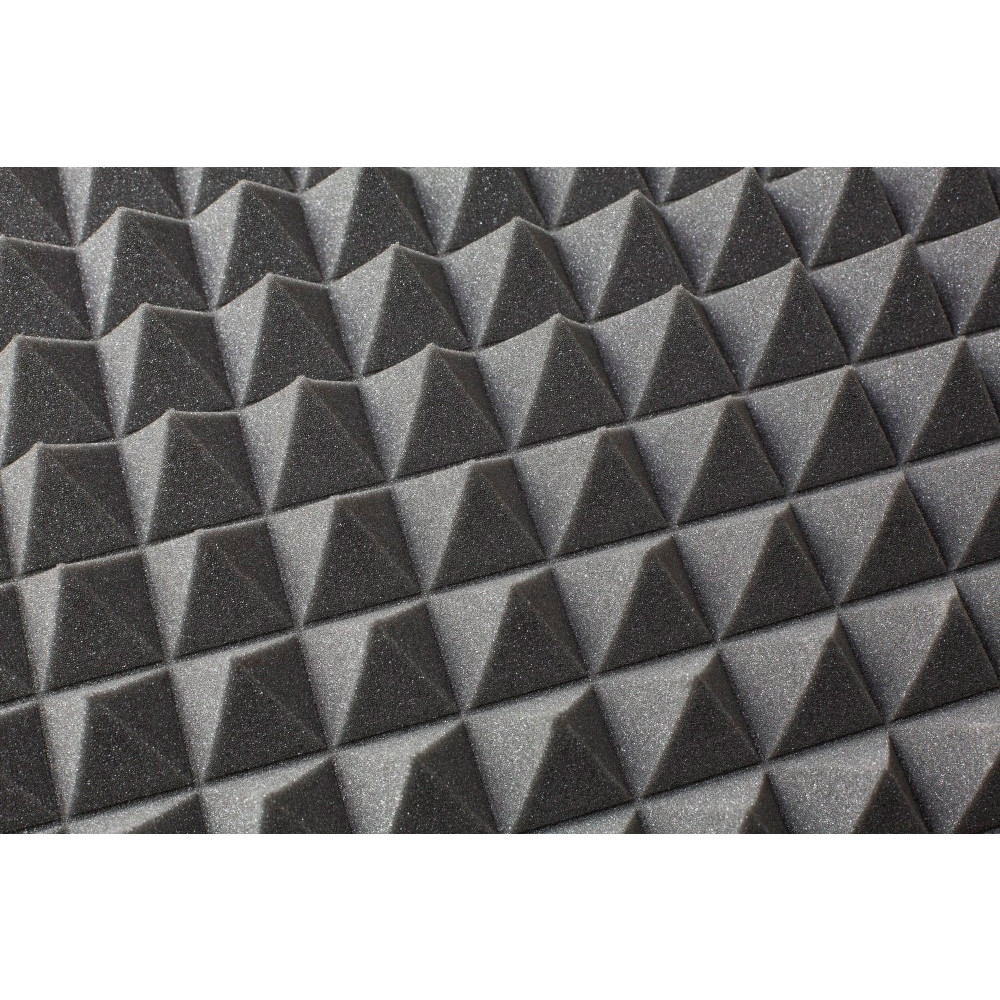 mousse acoustique adhésive insonorisante PYRAMIDE 50mm 200x100cm ignifuge megamix.sk