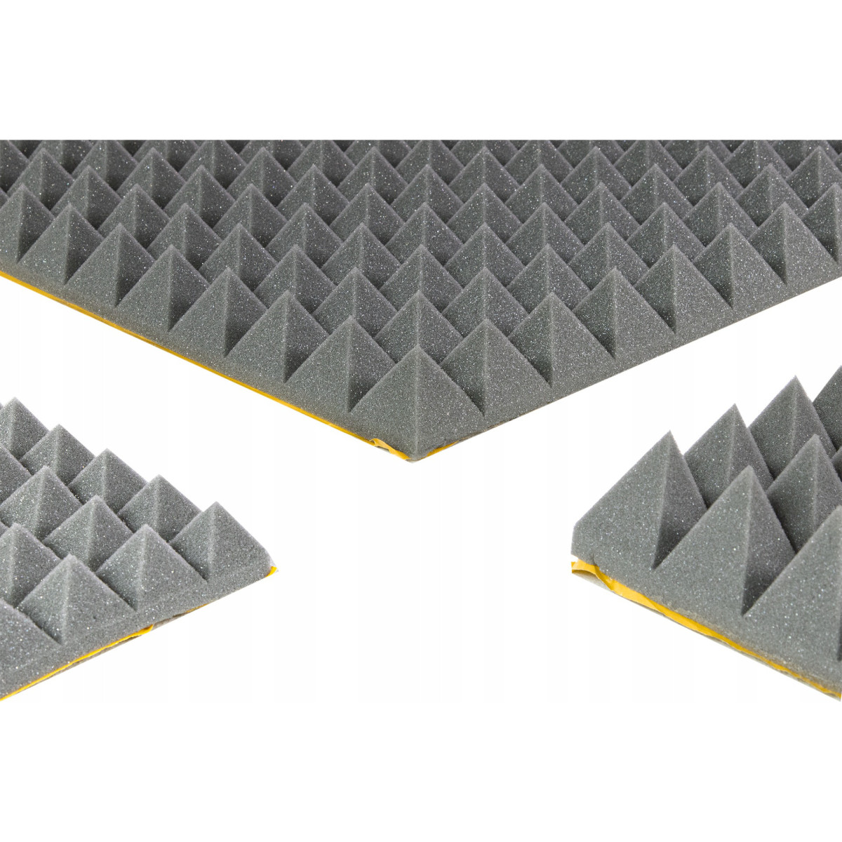 mousse acoustique adhésive insonorisante PYRAMIDE 50mm 200x100cm ignifuge megamix.sk