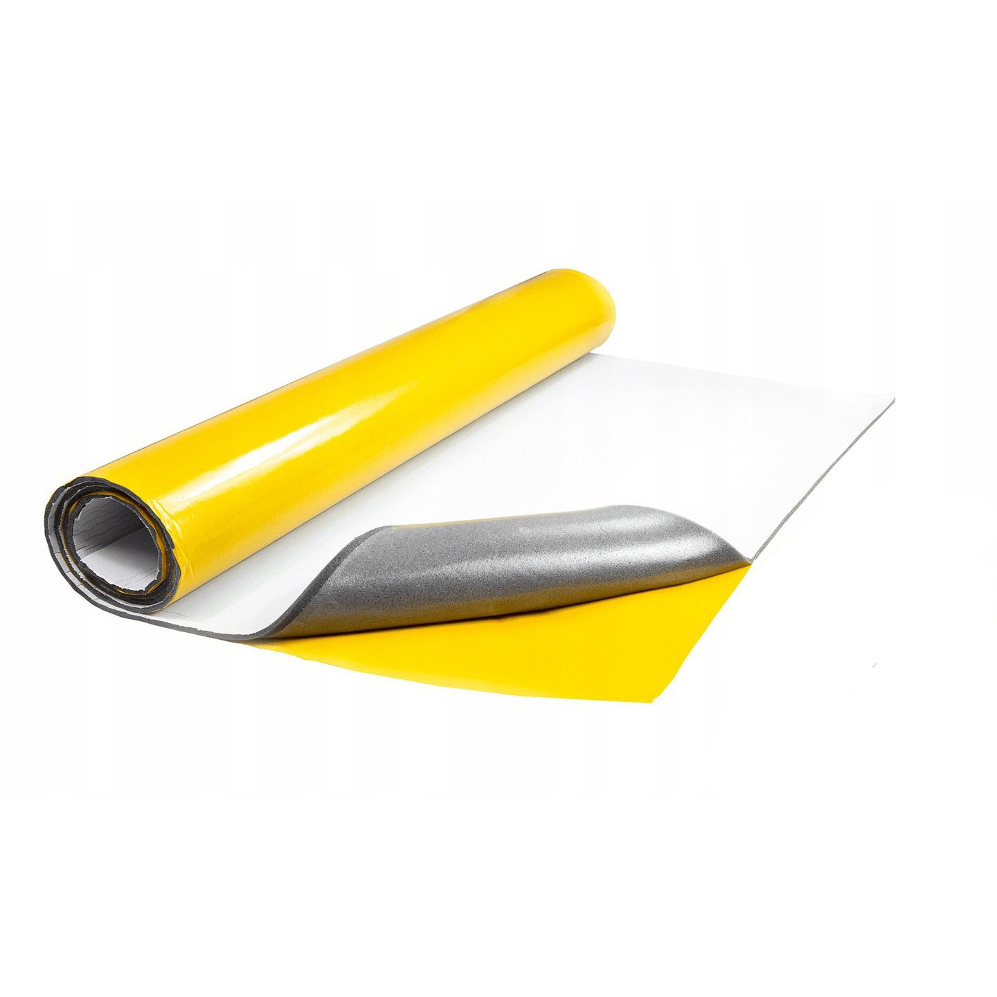 Mousse autocollante 5mm film blanc pour insonorisation LT5 megamix