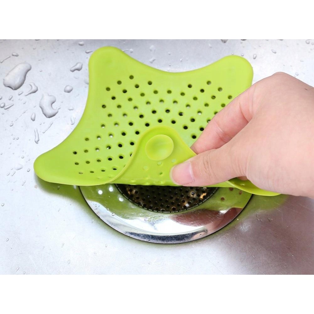 Passoire en silicone pour évier d'évacuation 15cm verte megamix.sk