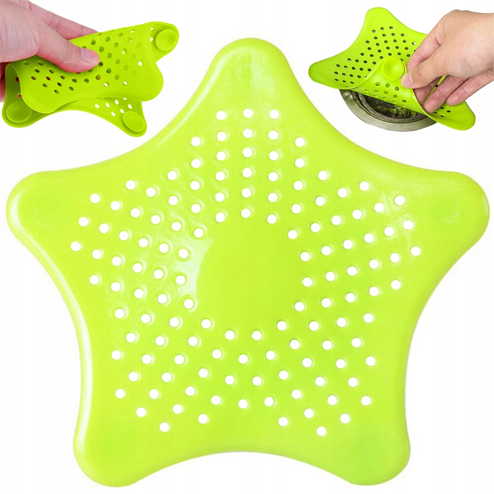Passoire en silicone pour évier d'évacuation 15cm verte megamix.sk