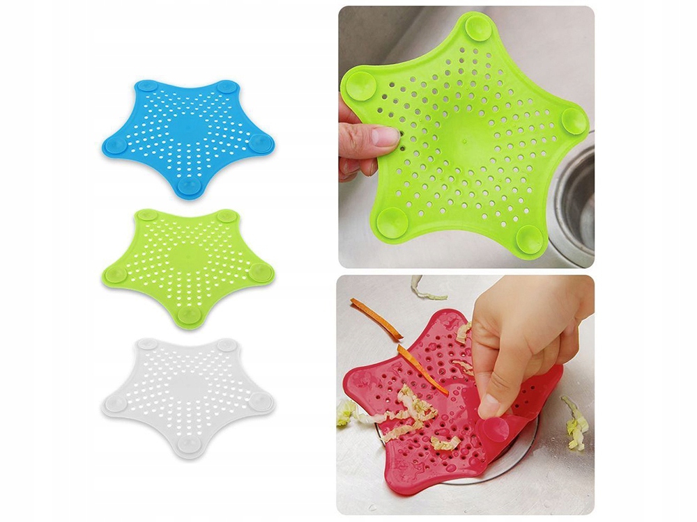 Passoire en silicone pour évier d'évacuation 15cm verte megamix.sk