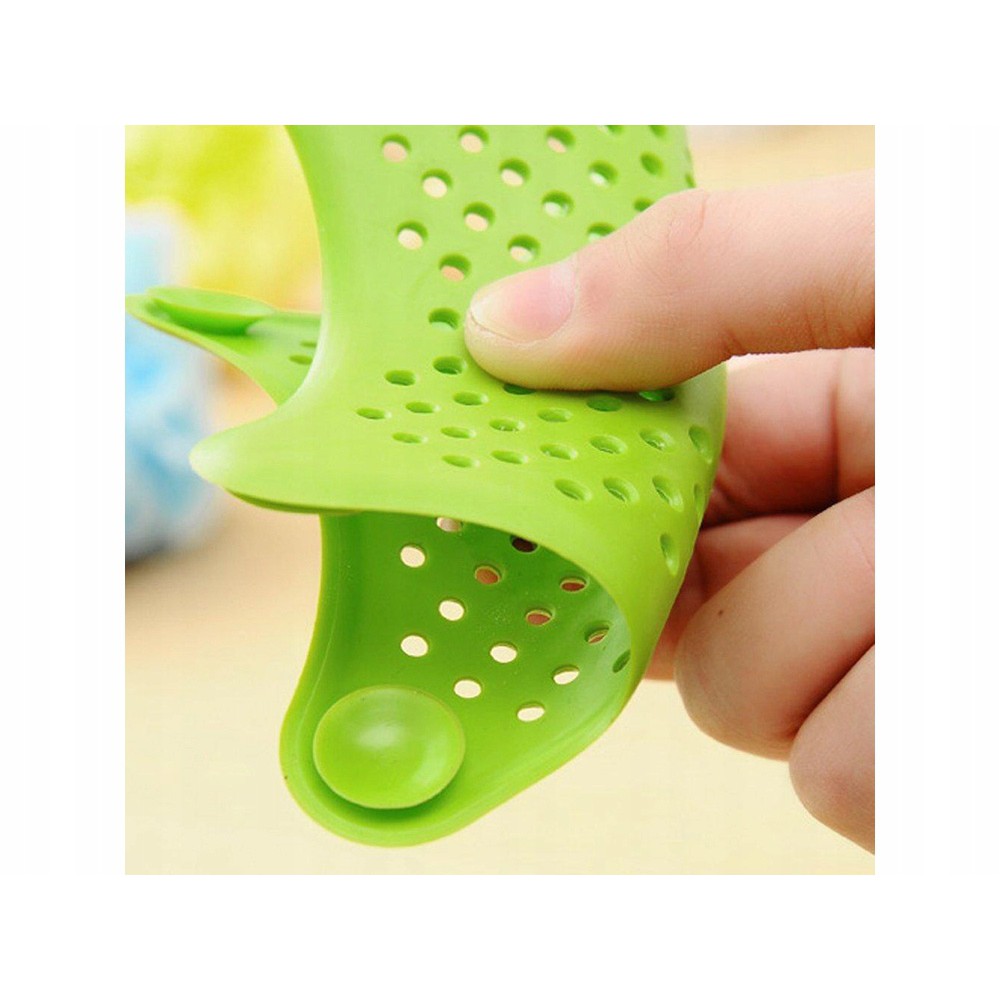 Passoire en silicone pour évier d'évacuation 15cm verte megamix.sk