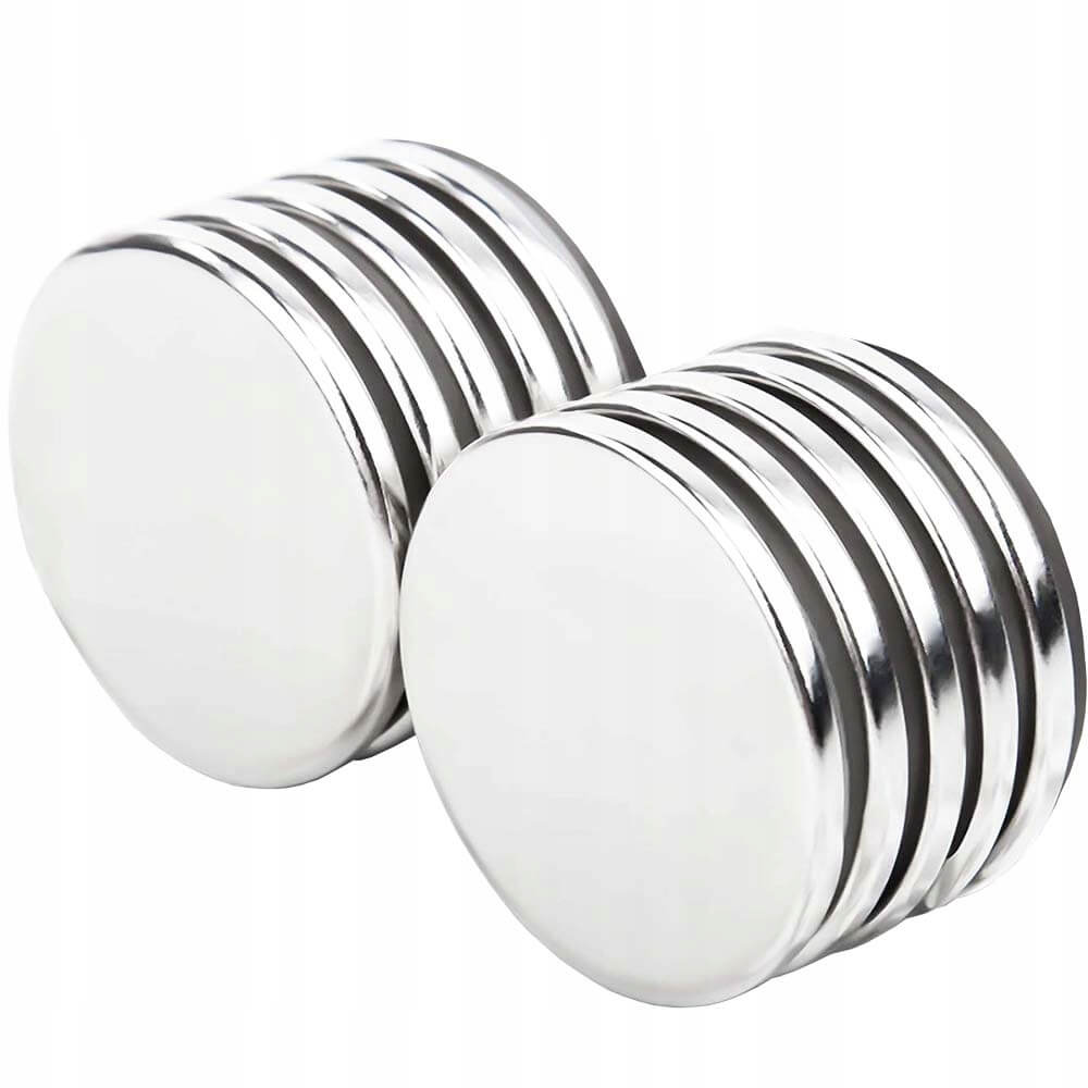 aimant néodyme puissant cylindrique 10x1mm 10pcs megamix.sk
