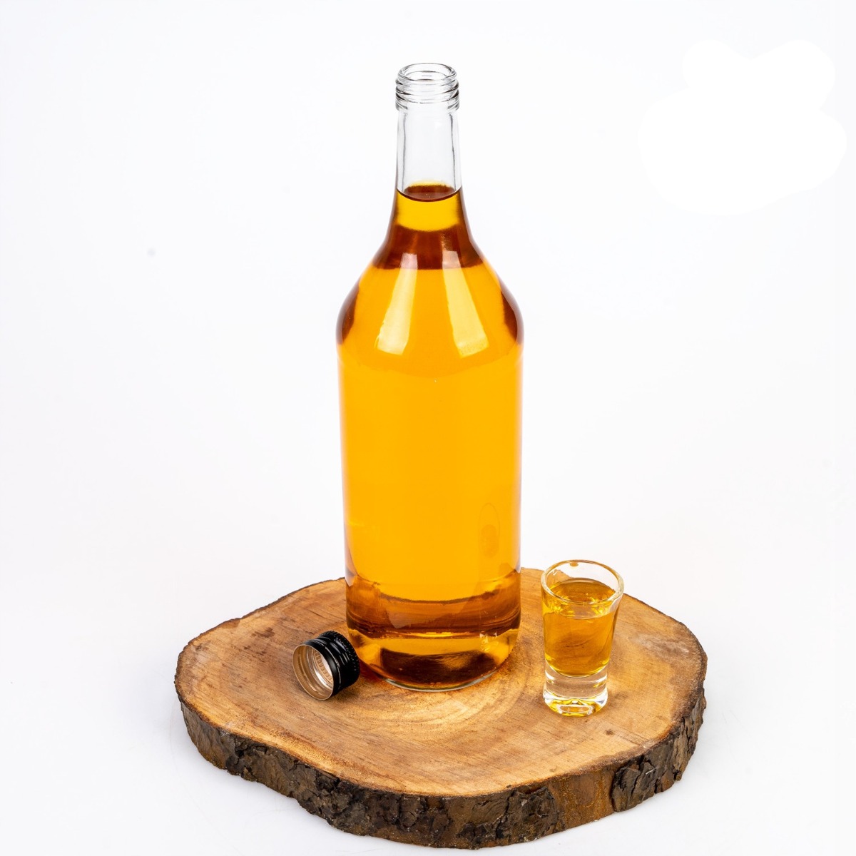 Bouteille en verre 1000 ml 30 cm MONOPOL megamix.sk