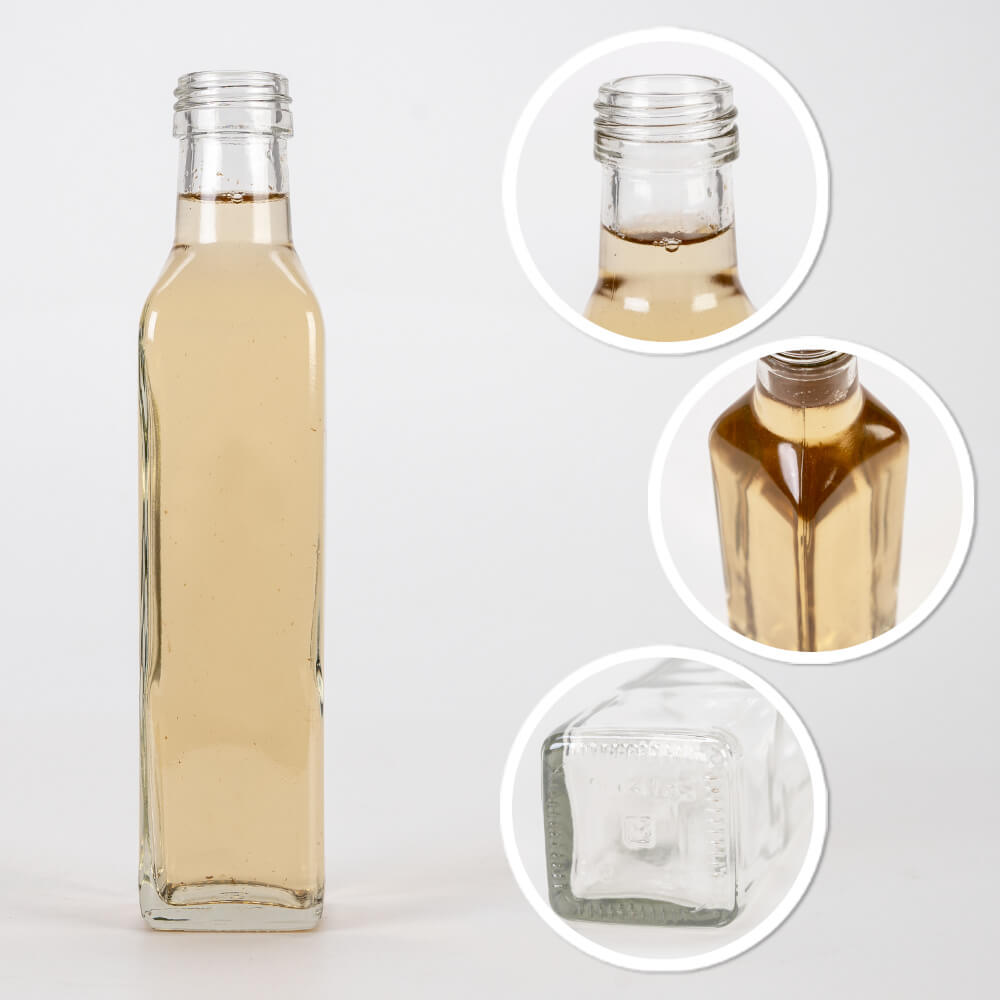 Bouteille en verre 250ml 21cm MARASCA megamix.sk
