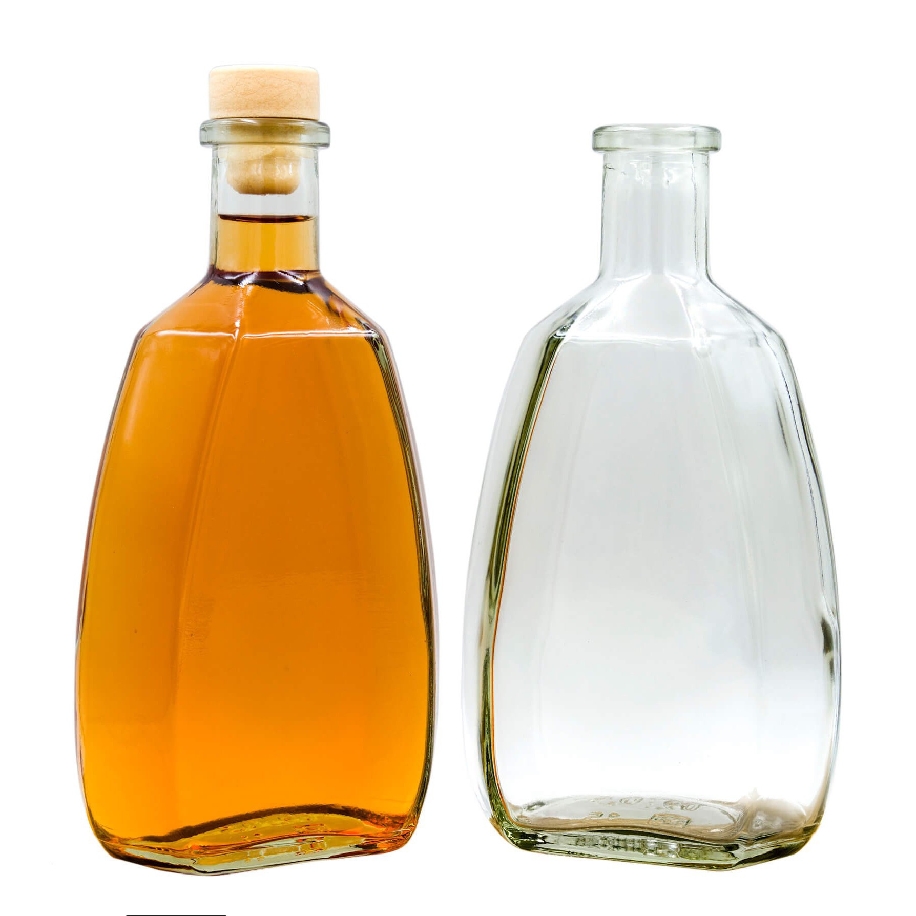 Bouteille en verre 500ml 19cm ASTERIA megamix.sk