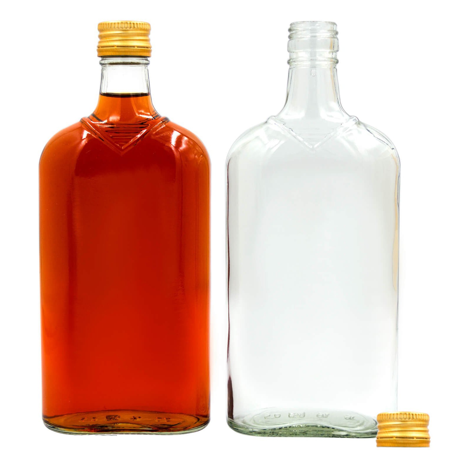 Bouteille en verre 500ml 22cm plate megamix.sk