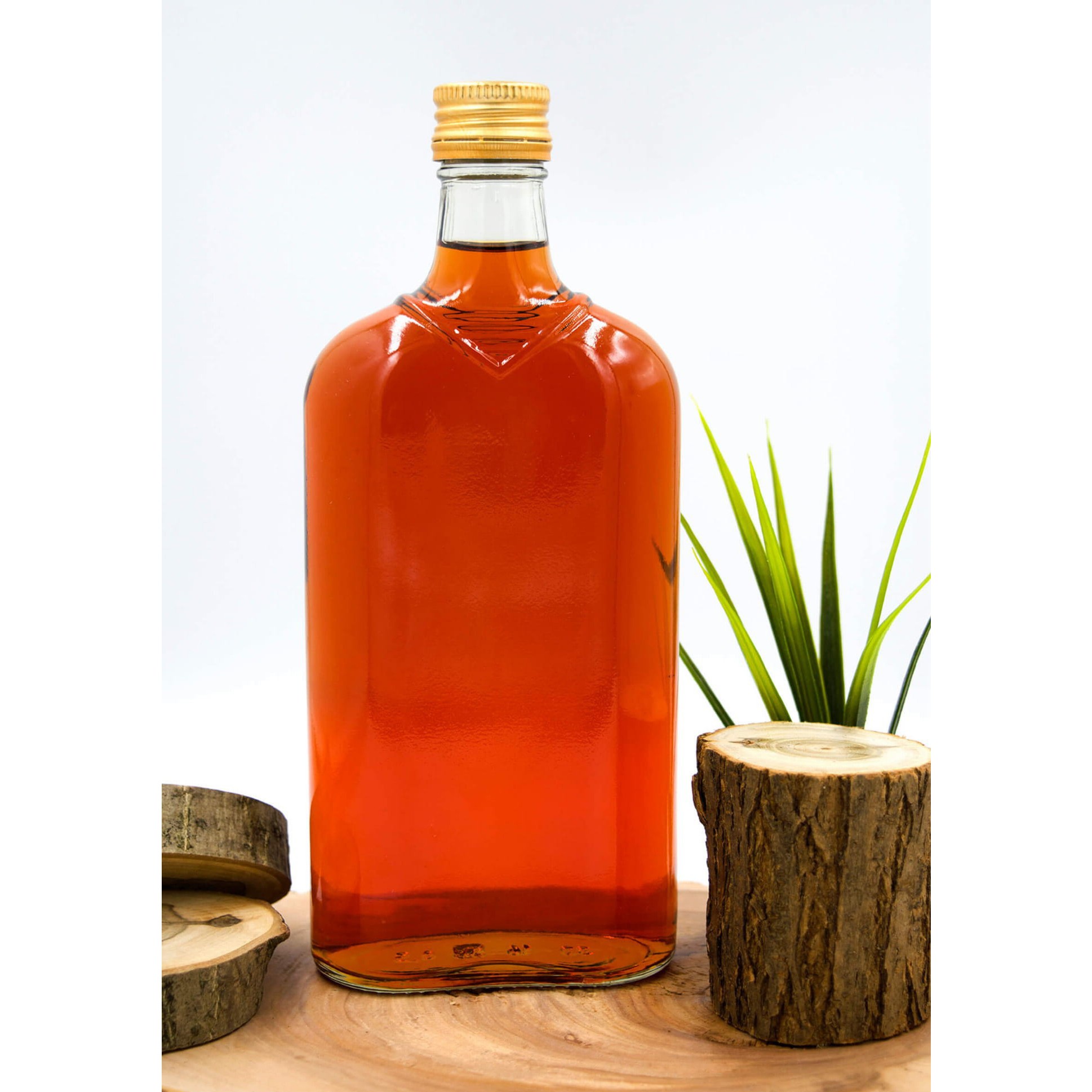 Bouteille en verre 500ml 22cm plate megamix.sk