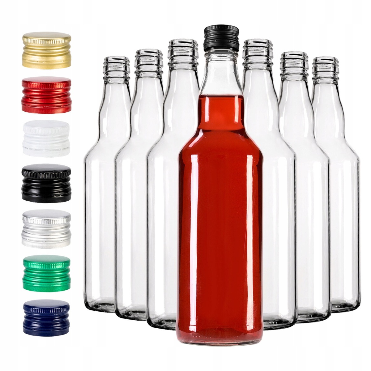 Bouteille en verre 500 ml 24 cm MONOPOL megamix.sk