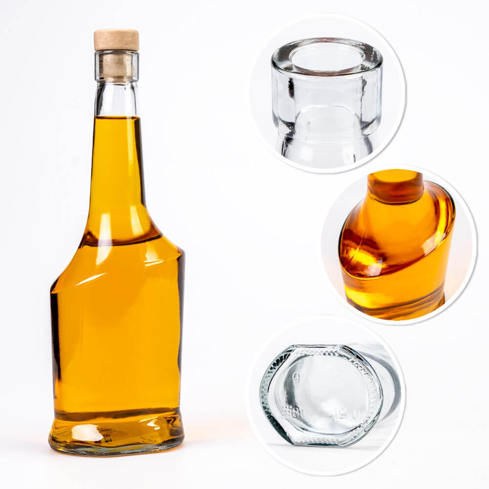 Bouteille en verre 500ml 25cm AISHA megamix.sk