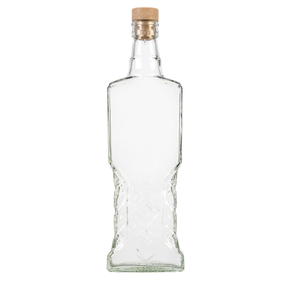Bouteille en verre 500ml 25cm UKRAINKA megamix.sk