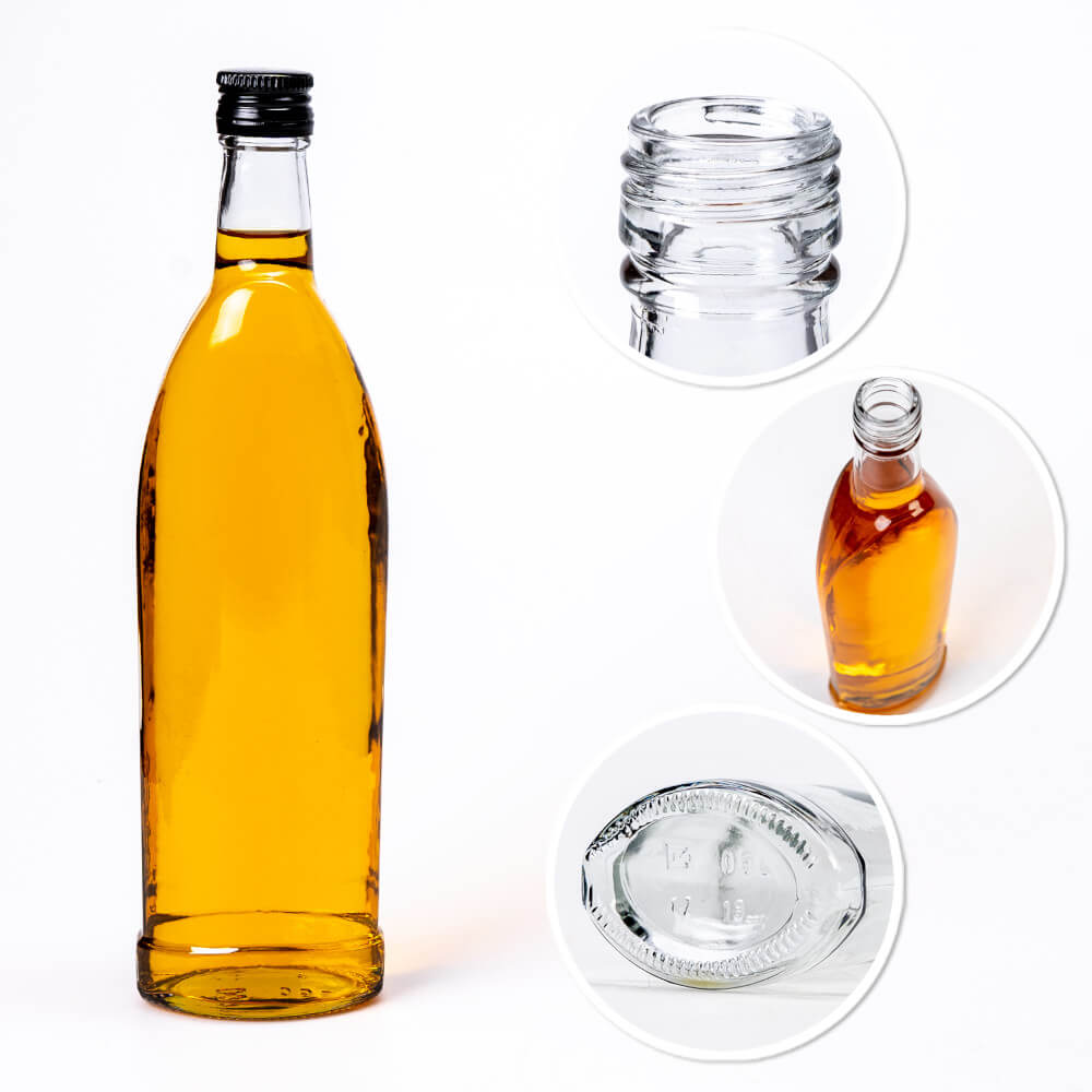 Bouteille en verre 500ml 28cm SPARK megamix.sk