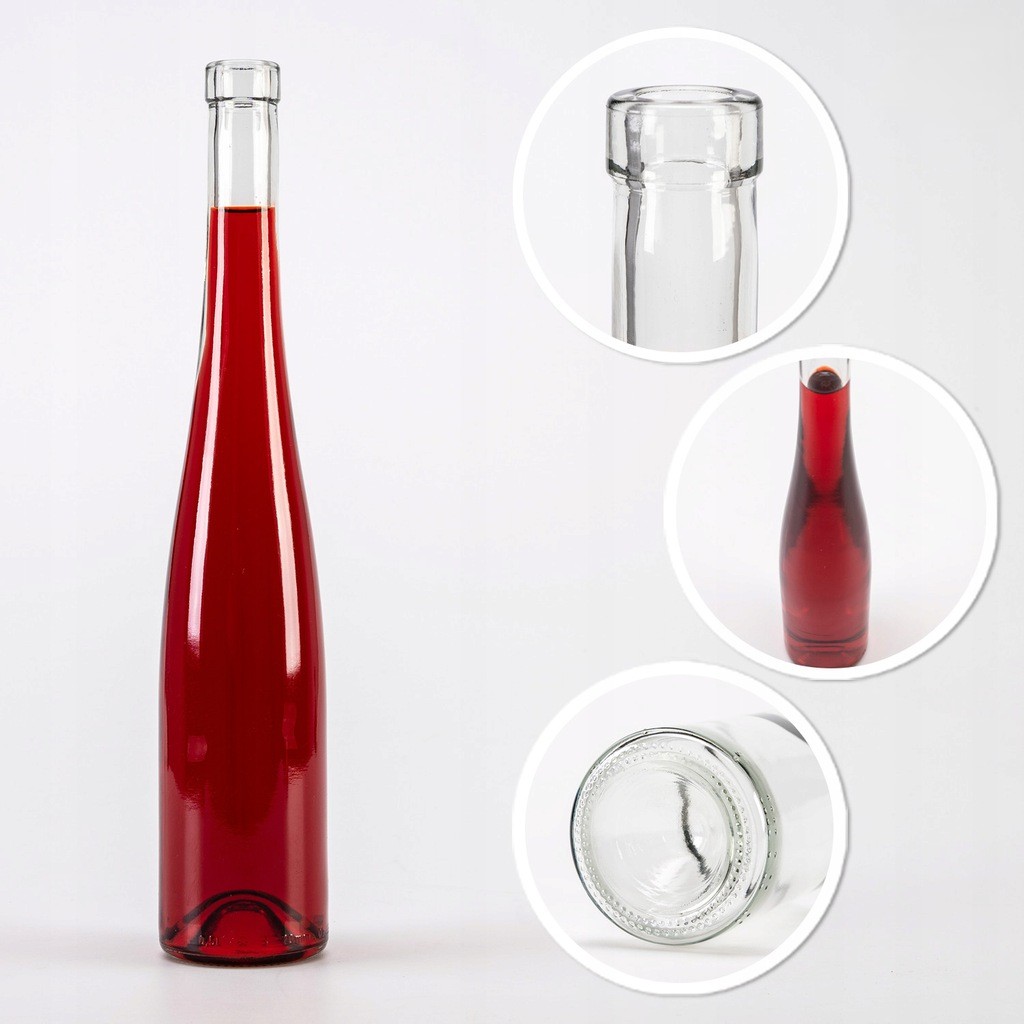 Bouteille en verre 500ml 35cm BELVEDERE megamix.sk
