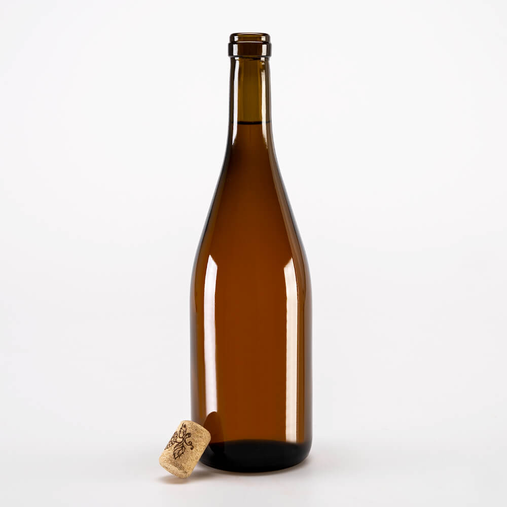 Bouteille en verre 750 ml 29 cm BURGUNDY megamix.sk