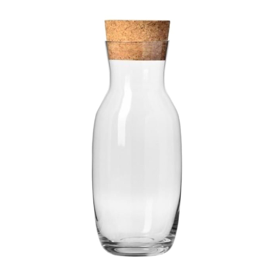 Carafe en verre avec bouchon en liège 1 l megamix.sk