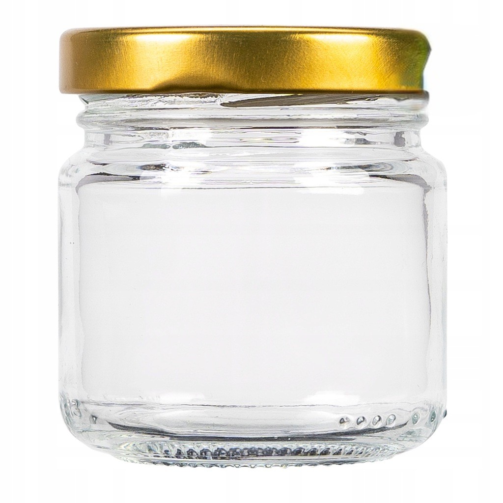 Récipient en verre 100ml 5cm avec couvercle megamix.sk