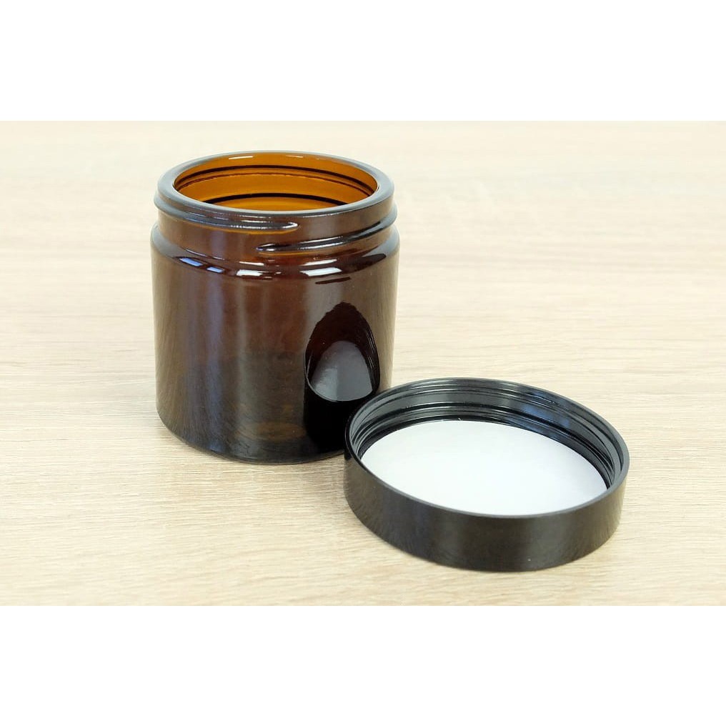 Récipient en verre marron 60 ml 53x52mm megamix.sk