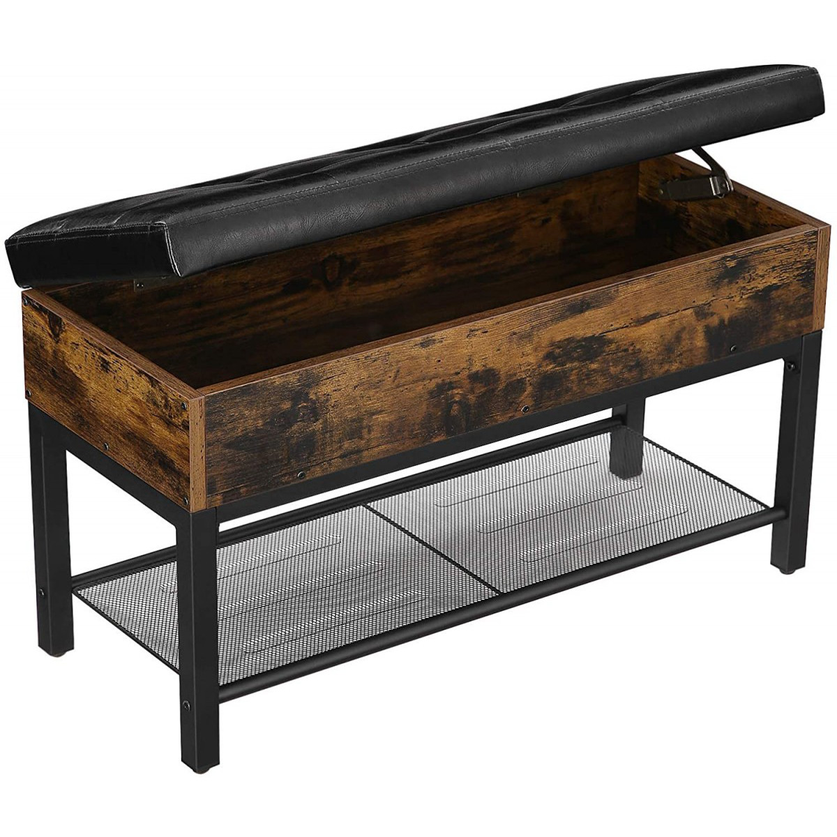 meuble à chaussures avec siège et espace de rangement 70x30x45cm megamix.sk