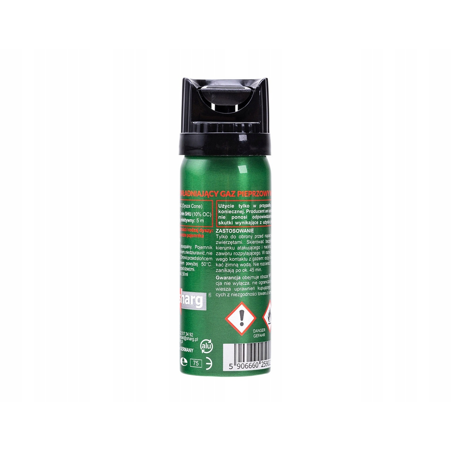 gaz lacrymogène avec poivre en gel 50ml Nato Defense 41050-C 2mil Scoville megamix.sk