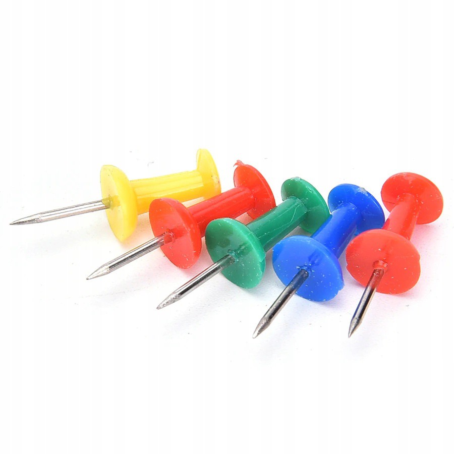 Épingles pour tableaux en liège 50pcs 2cm coloré megamix.sk
