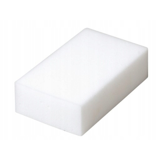 Éponge de nettoyage des saletés 10x6x2cm blanche megamix.sk