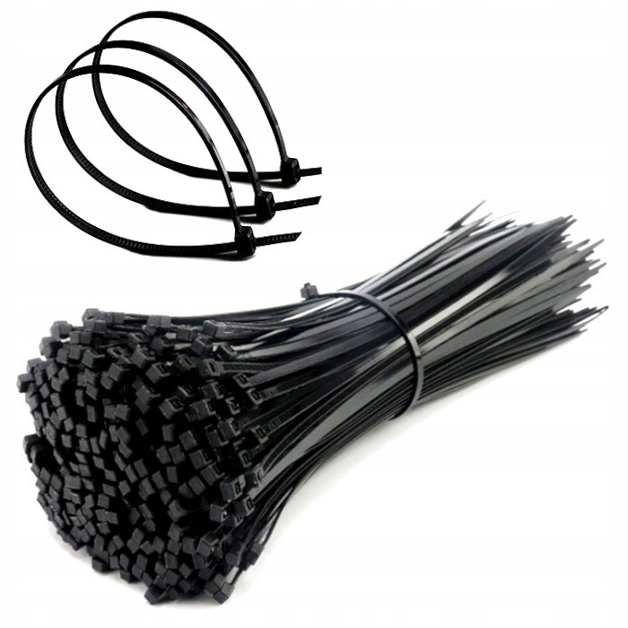 Sangles de serrage 200mm 100pcs fines 3.6mm megamix.sk