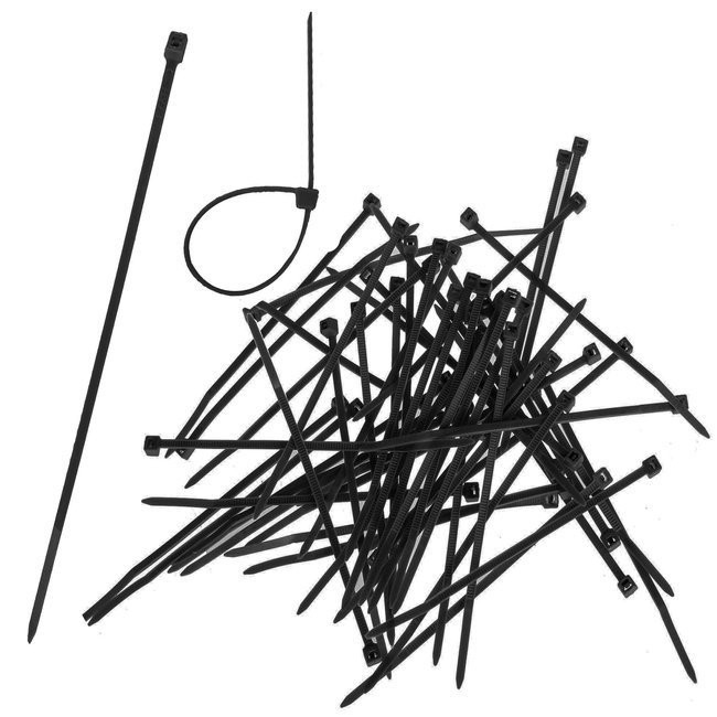 colliers de serrage sk 2,5 mm 20 cm 100 pcs noirs megamix.sk