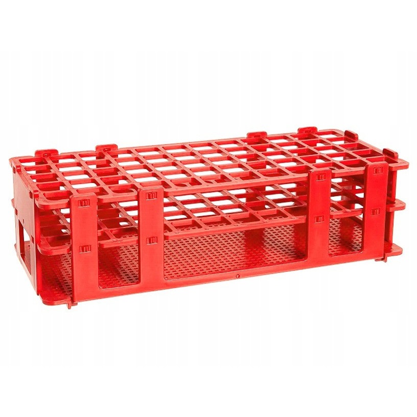 support pour tubes à essai 90 places fi 13 mm (6x15) rouge megamix.sk