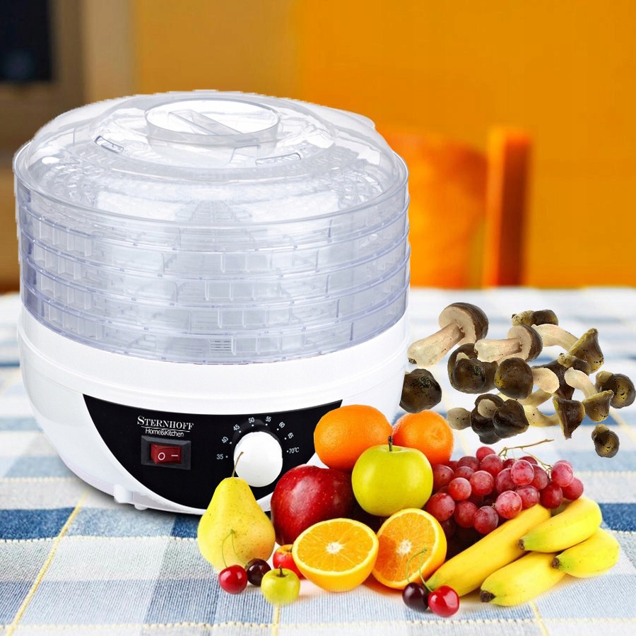 Déshydrateur pour champignons légumes fruits XL puissance 250W megamix