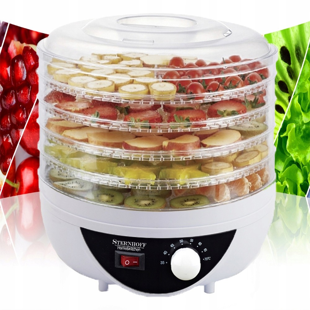 Déshydrateur pour champignons légumes fruits XL puissance 250W megamix