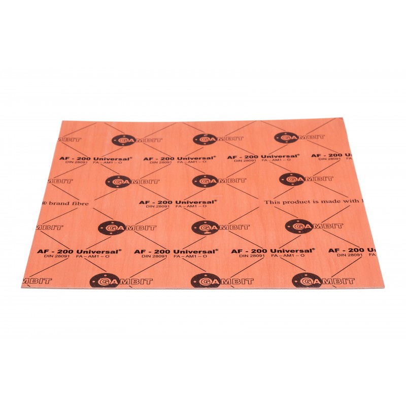 plaque d'étanchéité GAMBIT AF-200 - 1000x1000x0,5 mm megamix.sk