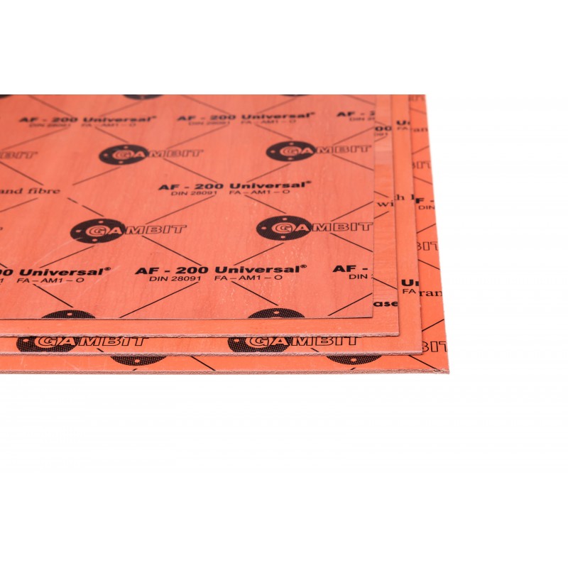 plaque d'étanchéité GAMBIT AF-200 - 375x750x0,5 mm megamix.sk