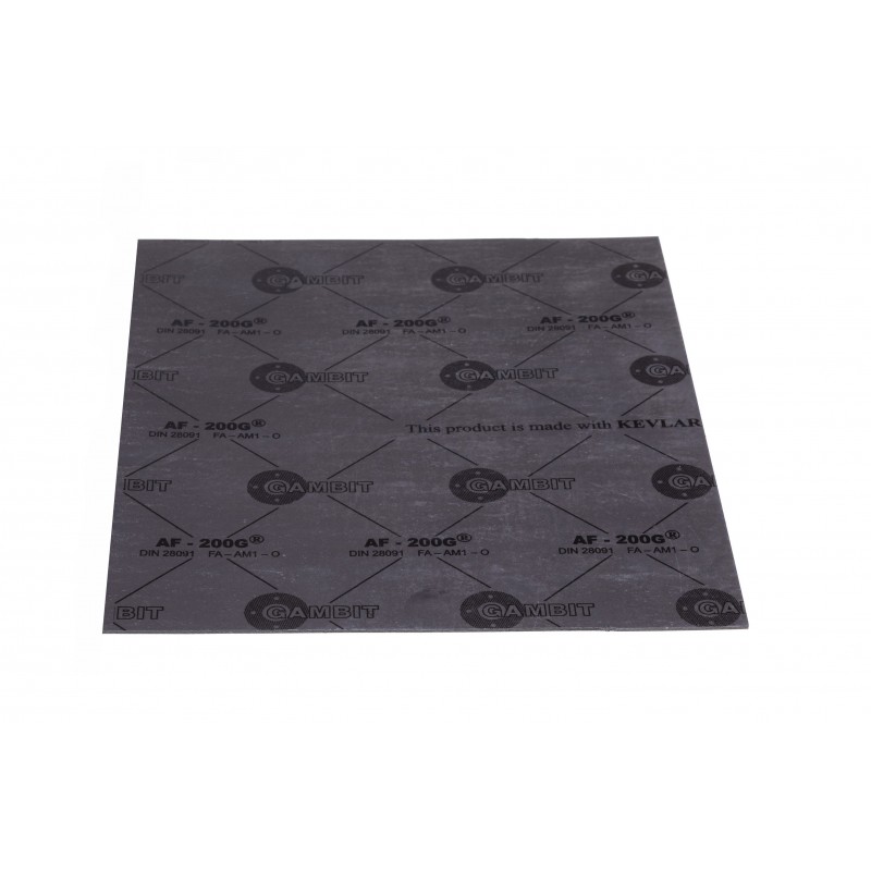 plaque d'étanchéité GAMBIT AF-200G - 1000x1000x1,5 mm megamix.sk