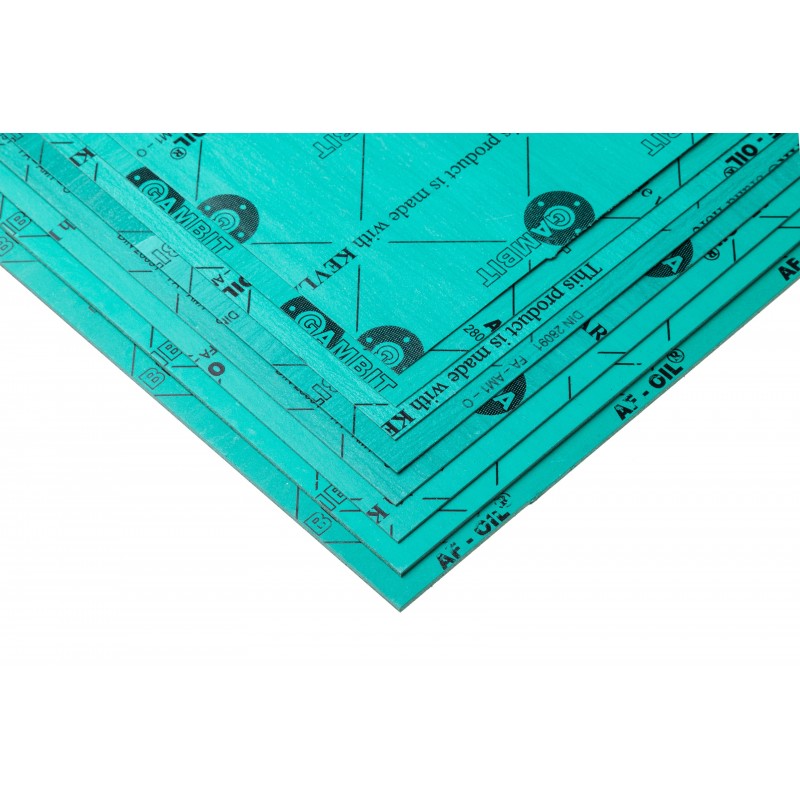 plaque d'étanchéité GAMBIT AF-OIL - 500x500x0,3 mm megamix.sk