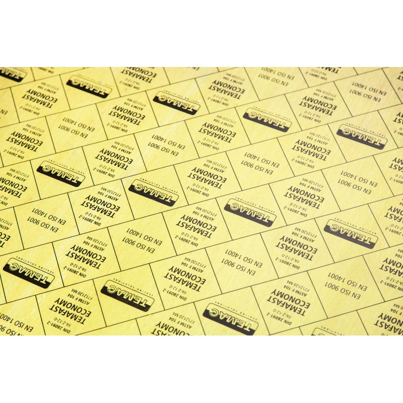 plaque d'étanchéité TEMAC Temafast 1000x1000x0,5 mm megamix.sk