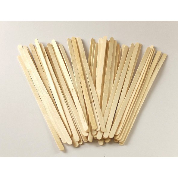 Bâtonnets en bois pour mélanger 18cm 100pcs megamix.sk