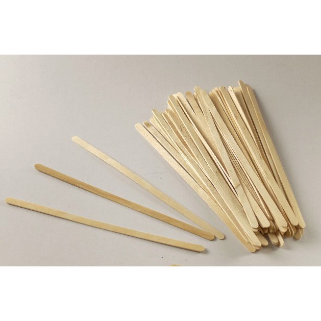 Bâtonnets en bois pour mélanger 18cm 100pcs megamix.sk