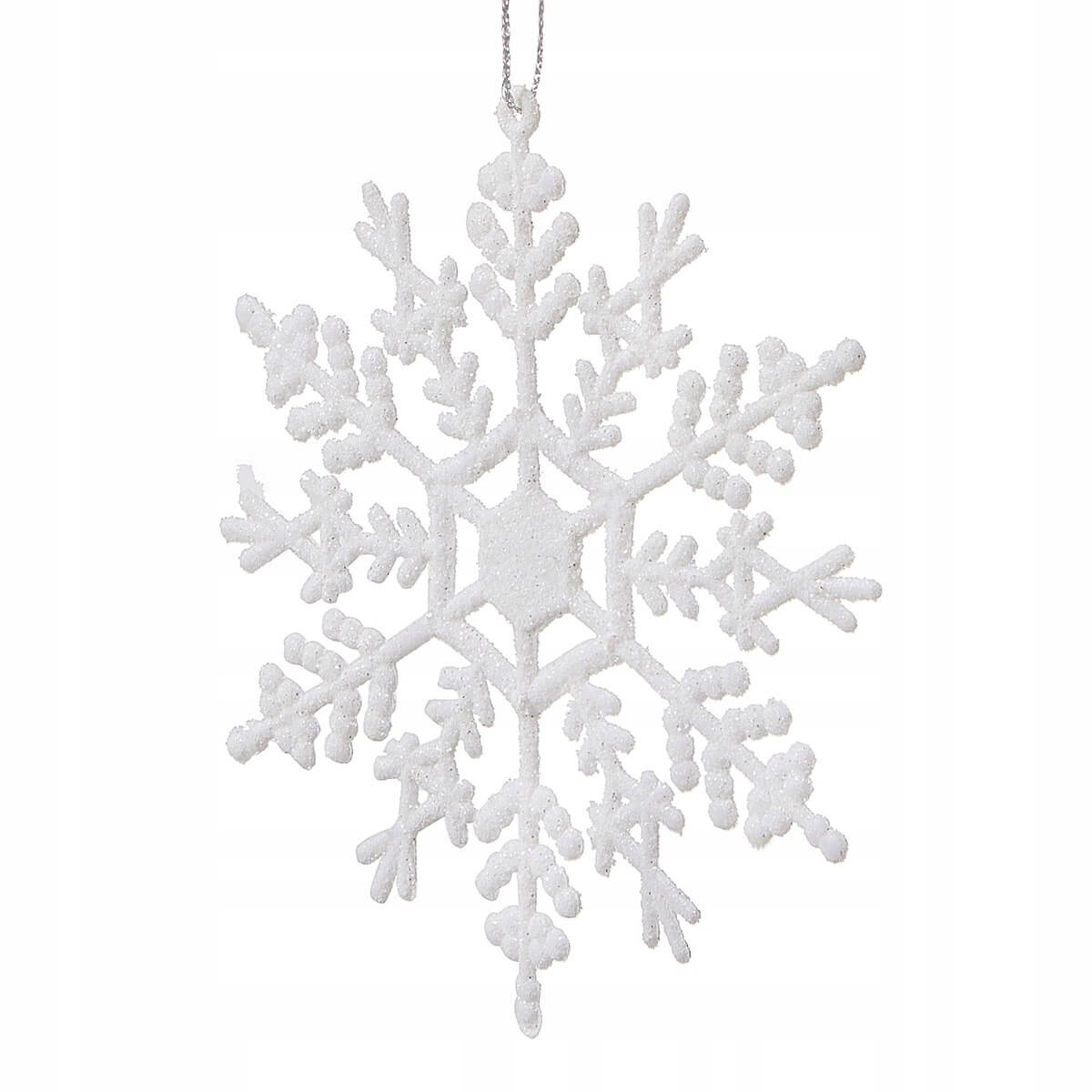 Décoration de Noël pour sapin flocon de neige 12cm 3pcs megamix.sk