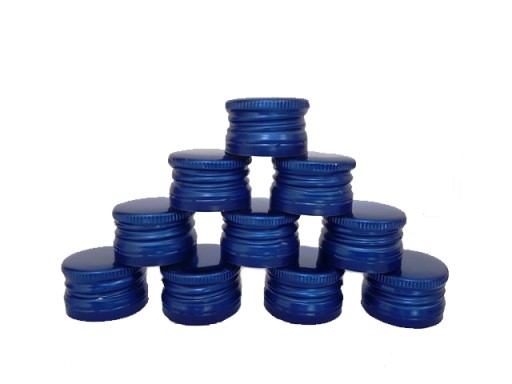 Bouchon à visser en aluminium 28/18 mm 50 pcs megamix.sk