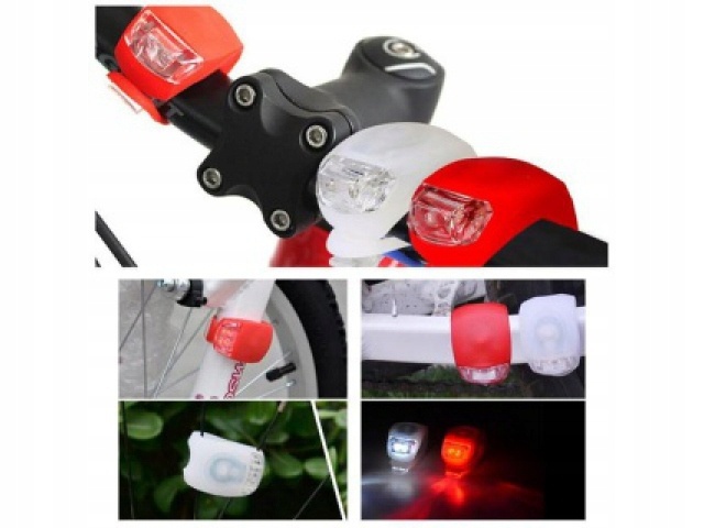 LED lampe pour vélo 2 pcs avant arrière megamix.sk